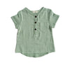 boys dressy buttoned Muslin Cotton Shirt | Arlo