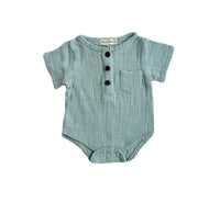 boys dressy buttoned Muslin Cotton Shirt | Arlo