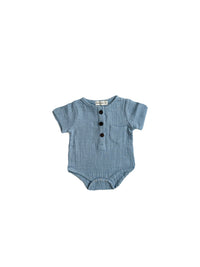 boys dressy buttoned Muslin Cotton Shirt | Arlo