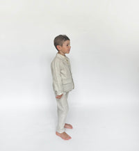 Boys Formal Suit Blazer+Pants |Linen Cyrus 2pc Set