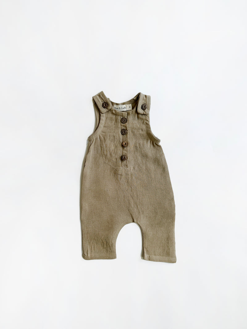 Pierre II Linen baby classic Jumper