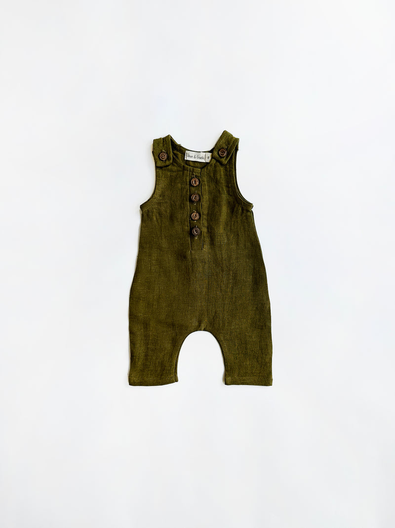 Pierre II Linen baby classic Jumper