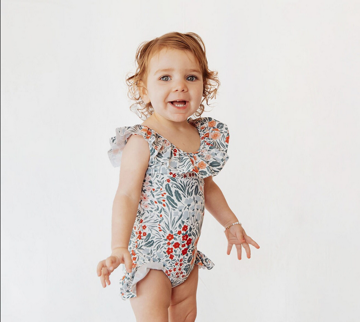 Baby Girl Swimming bathing Suit |Summer Floral