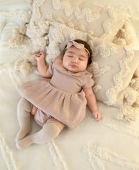 Allie Bubble Dress with Bloomer + Bow