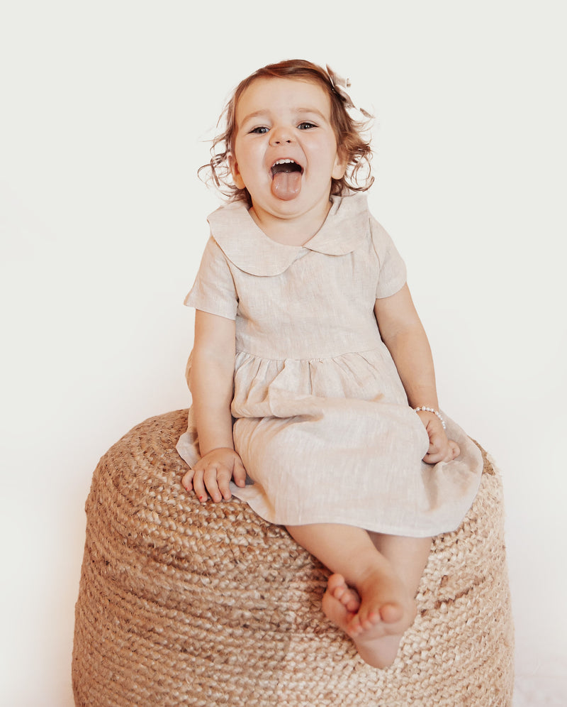 Allie Bubble Dress with Bloomer + Bow