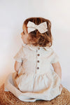 Allie Bubble Dress with Bloomer + Bow