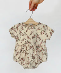 Anessa Bubble Romper w/Bow