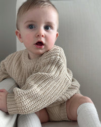 Baby Chunky Knit Braided Sweater (Copy)