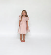 fiona dress blush pink 