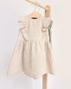 Gabriella Linen Ruffle Dress