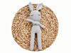 Sleepy Crochet Bunny Doll Amigurumi Toy| Sleepy Head 12 inch