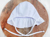 Baby Boys Visor / Girls ruffle Sun Beach Bonnet Hat