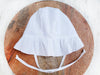 Ruffle Bonnet with Visor