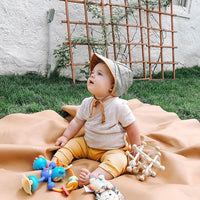 Boys Reversible Rustic Bonnet