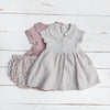 Allie Bubble Dress with Bloomer + Bow