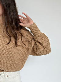 Women's Chunky Knit Braided Sweater | Matching MOM sweater