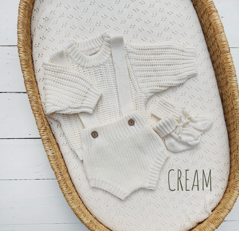 Newborn Knit Outfit - PARKER Set