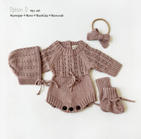 Mauve Zoya Romper Set