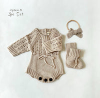 Taupe Zoya Romper Set