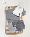 Gray Chunky Knit Sweater Set