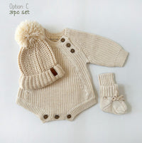 Light Rice Elliot Romper Set