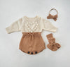 Copper Heart Romper Set