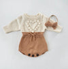 Copper Heart Romper Set