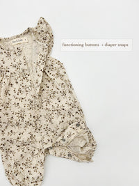 Jennifer Jumper Set - Wheat Floral