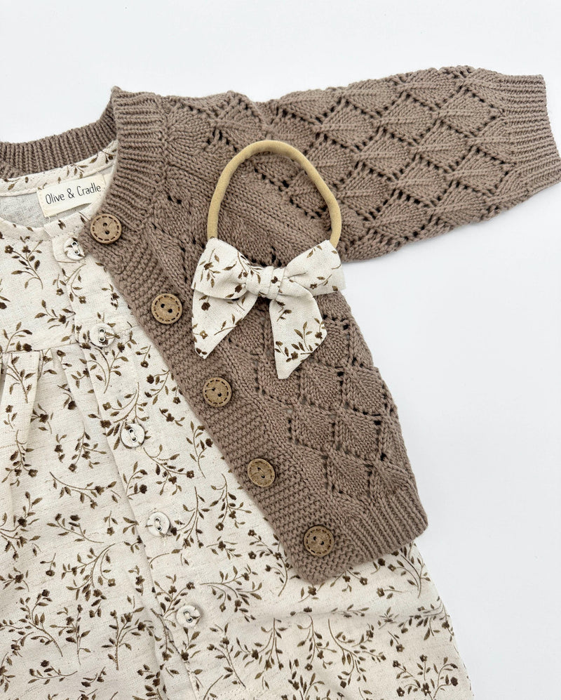 Jennifer Jumper Set - Wheat Floral