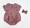 Plum Allie Romper Set