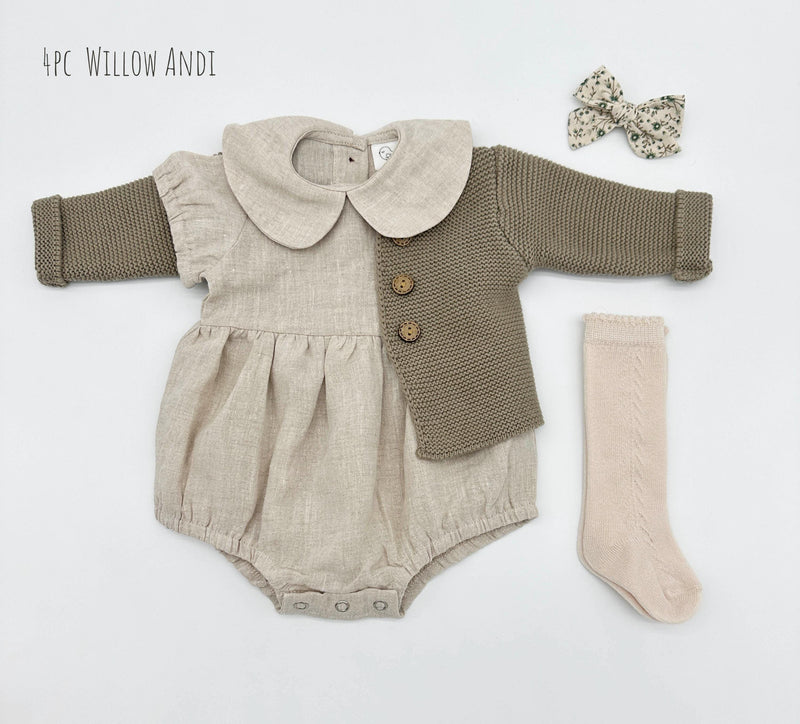 Oat Allie Romper Set