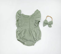 Milana Romper + Bow