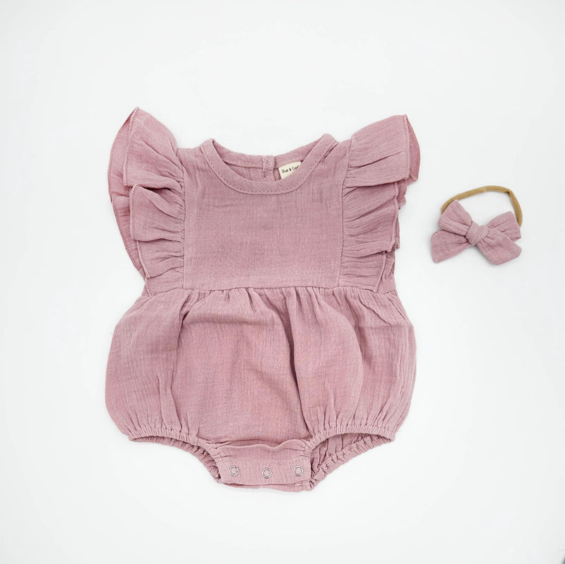 Milana Romper + Bow