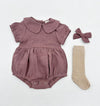 Plum Allie Romper Set