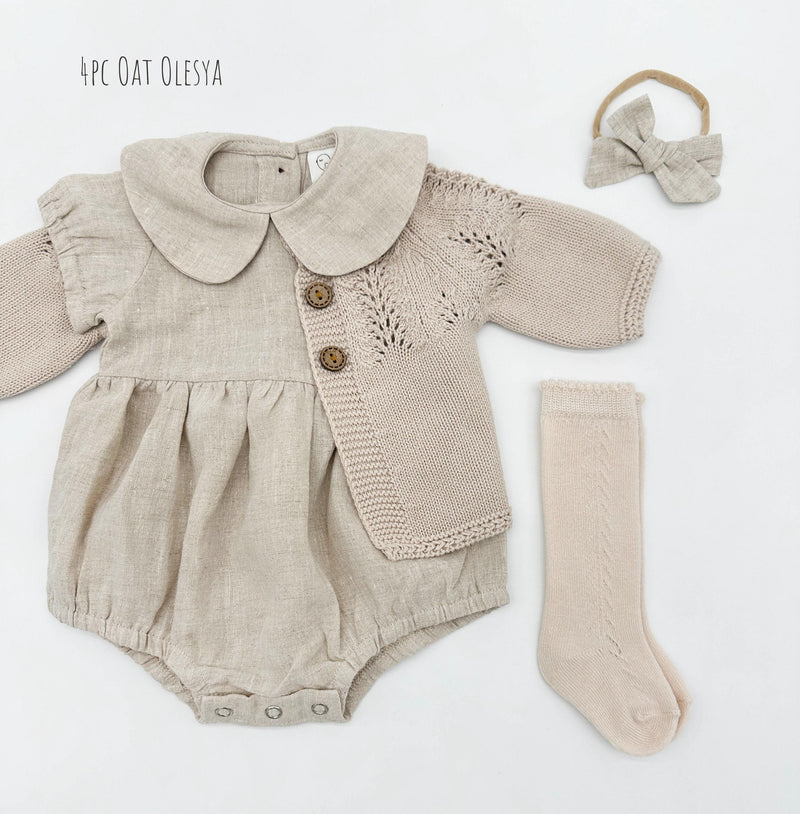 Oat Allie Romper Set