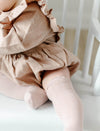 Gabriella Longsleeve Romper with Bow