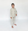 Boys Formal Suit Blazer+Pants |Linen Cyrus 2pc Set