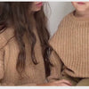 video of chunky knit sweaters mama and baby
