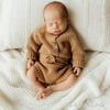 Baby Knitted Sweater + Bloomer + Booties Outfit | Tan Quinn