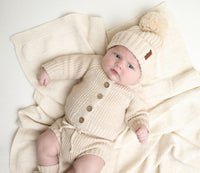 Knit Outfit Sweater + Bloomer + Booties |Set options| RICE QUINN