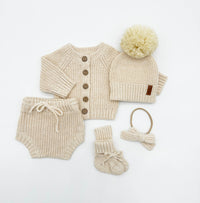 Knit Outfit Sweater + Bloomer + Booties |Set options| RICE QUINN