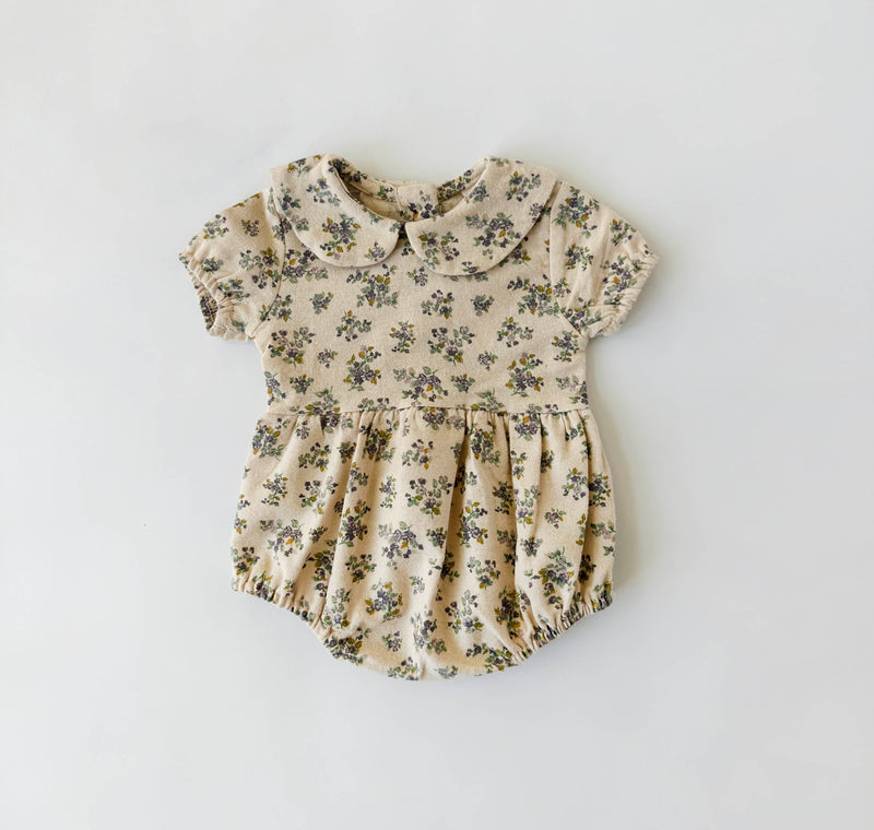 Violetta Cotton Bubble Romper