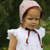 Dark Red Poppy Bonnet