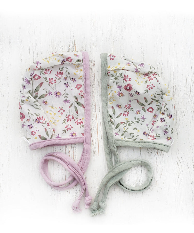 Reversible Pastel Bonnet