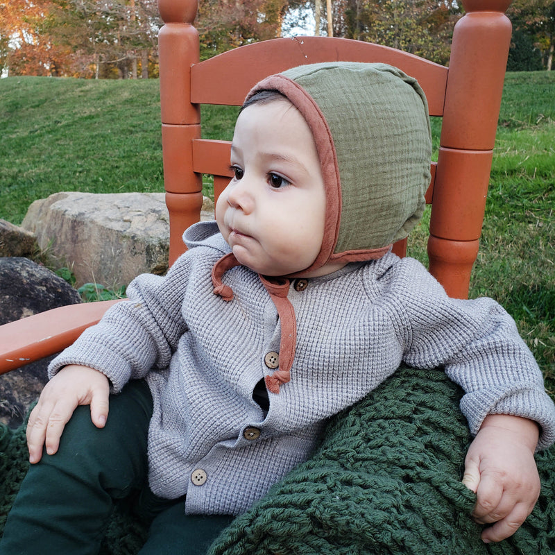 Unisex Rustic Reversible Bonnet