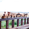 5 piece Wooden Train Set