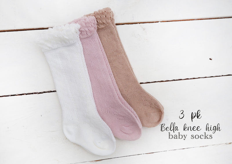 3pk Bella Cotton Socks