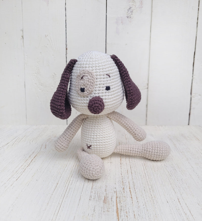 Handmade Crochet Teddy Bear or Puppy Dog Toy