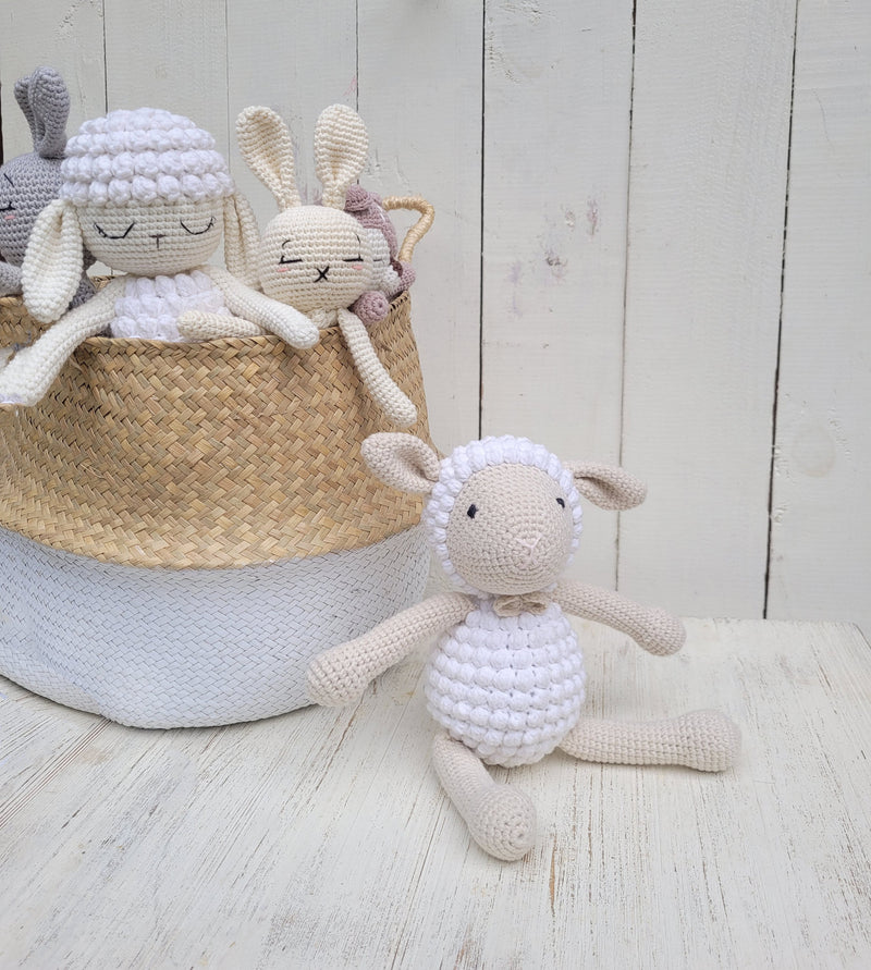 Handmade Crochet Amigurumi Toy | Lamb 12inch